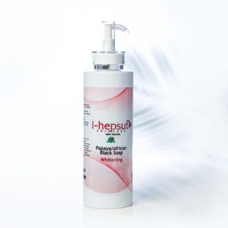 i-Hepsut 100% Organic Papaya_African Whitening Black Soap